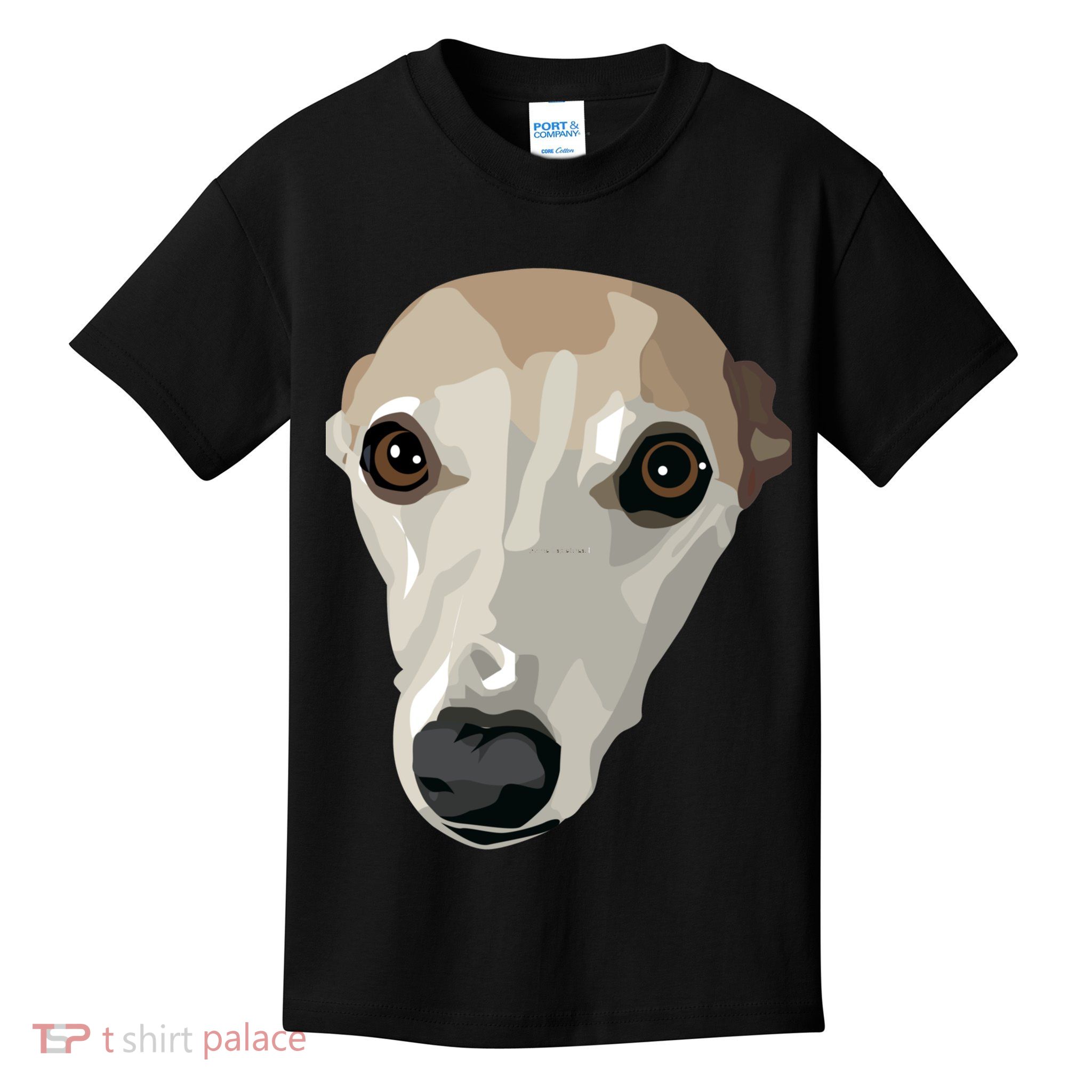 Fawn Whippet Kids T-Shirt