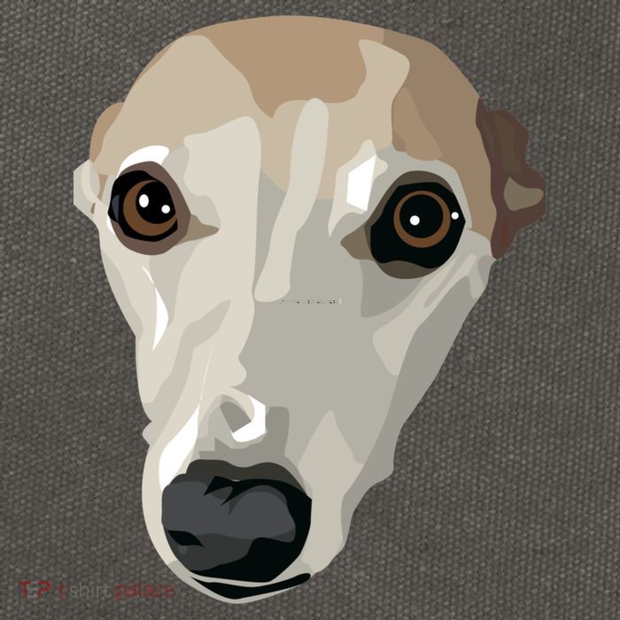 Fawn Whippet Cotton Canvas Backpack