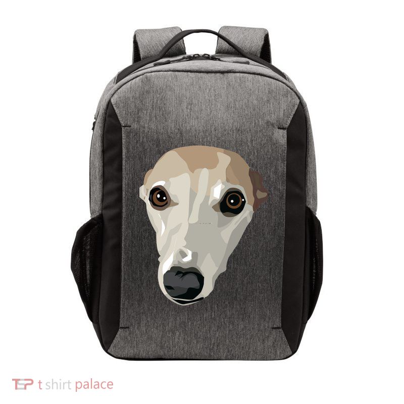 Fawn Whippet Vector Backpack