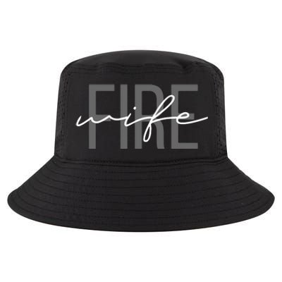 Firefighter Wife Fireman Life Fire Babe Cool Comfort Performance Bucket Hat