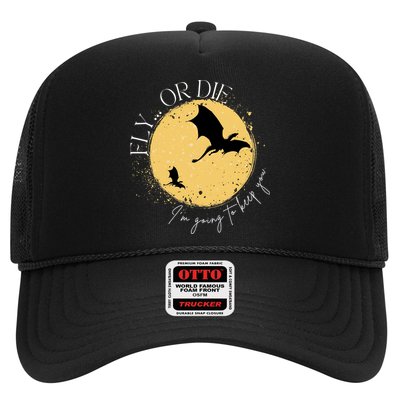 Fourth Wing Fly Or Die Im Going To Keep You Dragon Trucker Hat