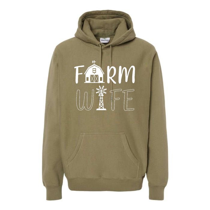 Farm Wife Premium Hoodie