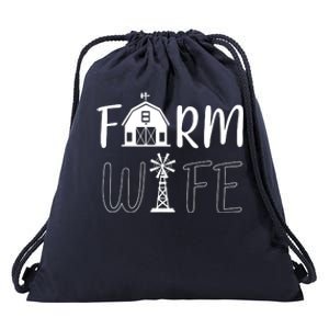 Farm Wife Drawstring Bag