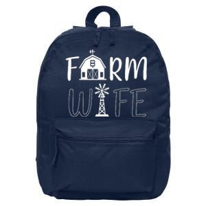 Farm Wife 16 in Basic Backpack