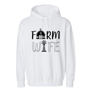 Farm Wife Garment-Dyed Fleece Hoodie