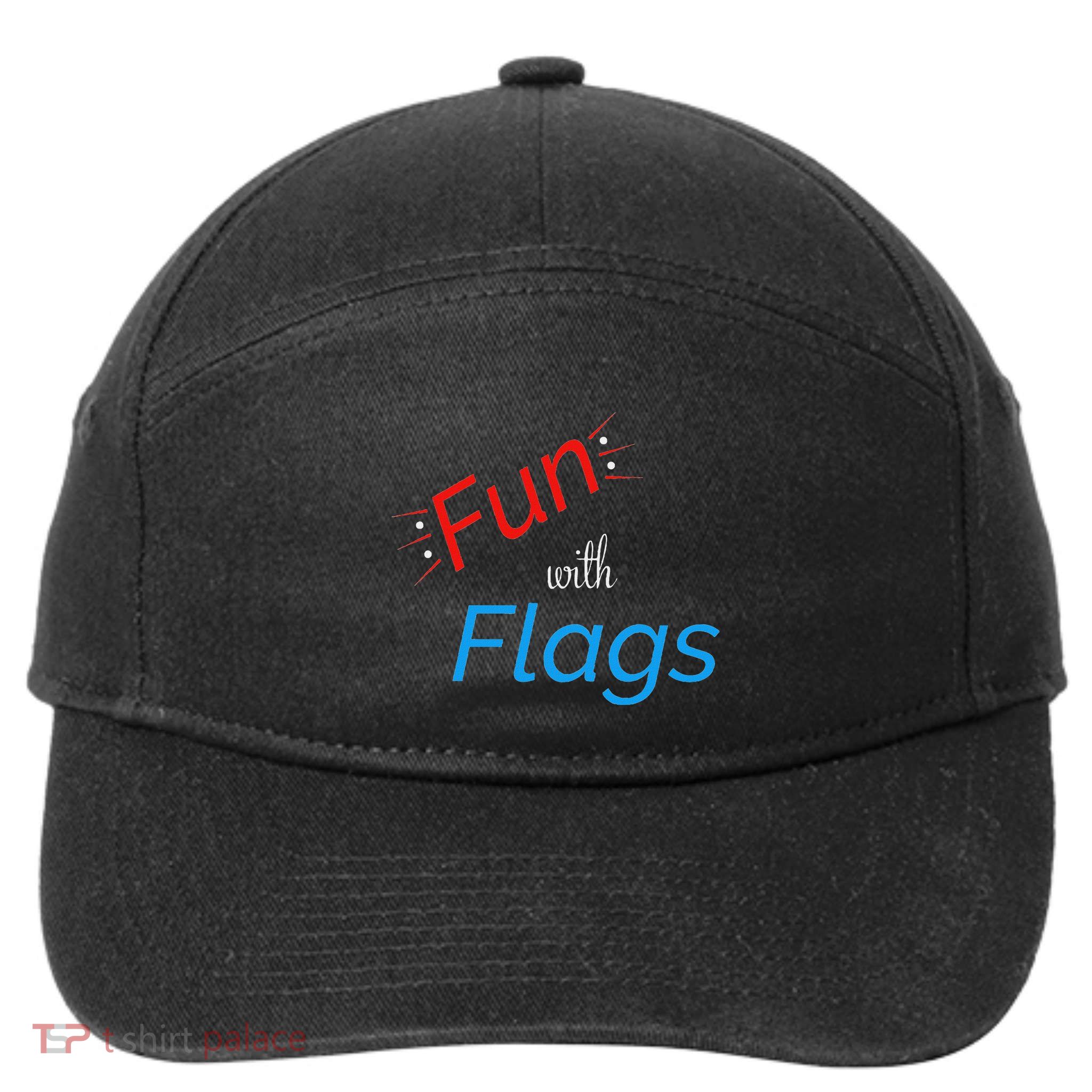 Fun With Flags 7-Panel Snapback Hat