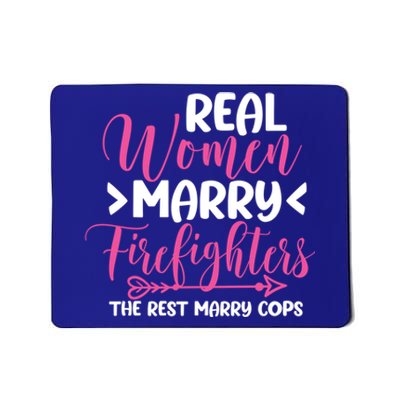 Firefighter Wife Fiancee Fire Wedding Gift Mousepad