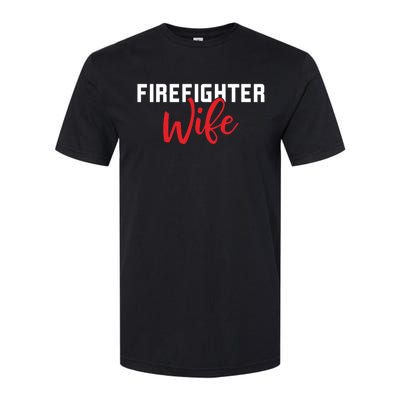 Firefighter Wife Fire Wife Fire Firefighter Meaningful Gift Softstyle® CVC T-Shirt