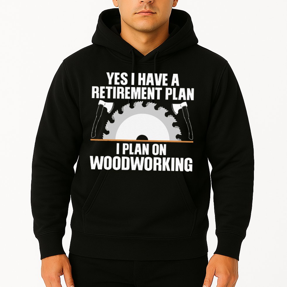 Funny Woodworking For Wo Retirement Carpenter Retired Hoodie