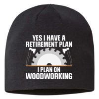 Funny Woodworking For Wo Retirement Carpenter Retired Sustainable Beanie