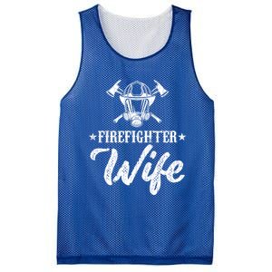 Firefighter Wife Funny Fire Fire Truck Graphic Cool Gift Mesh Reversible Basketball Jersey Tank