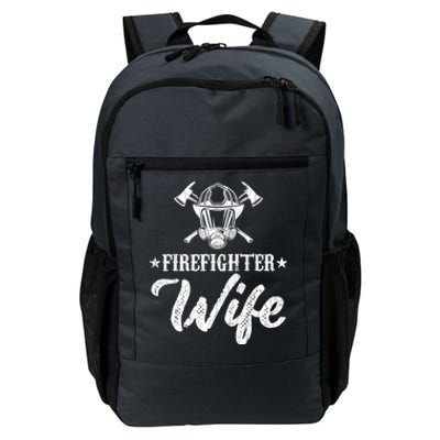 Firefighter Wife Funny Fire Fire Truck Graphic Cool Gift Daily Commute Backpack