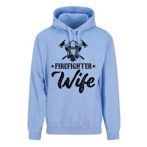 Firefighter Wife Funny Fire Fire Truck Graphic Cool Gift Unisex Surf Hoodie