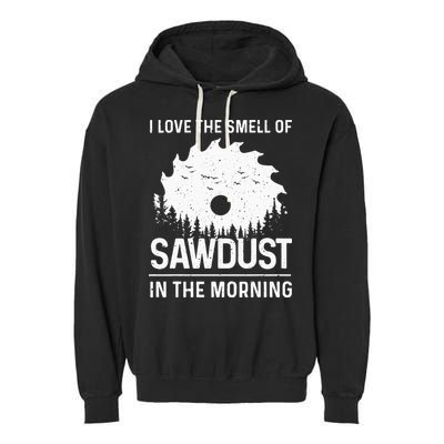 Funny Woodworking For Wo Woodworker Carpenter Carving Garment-Dyed Fleece Hoodie