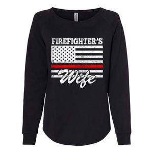 Firefighter's Wife Gift Womens California Wash Sweatshirt