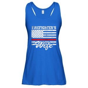 Firefighter's Wife Gift Ladies Essential Flowy Tank