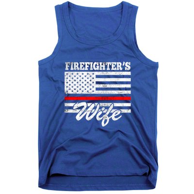 Firefighter's Wife Gift Tank Top