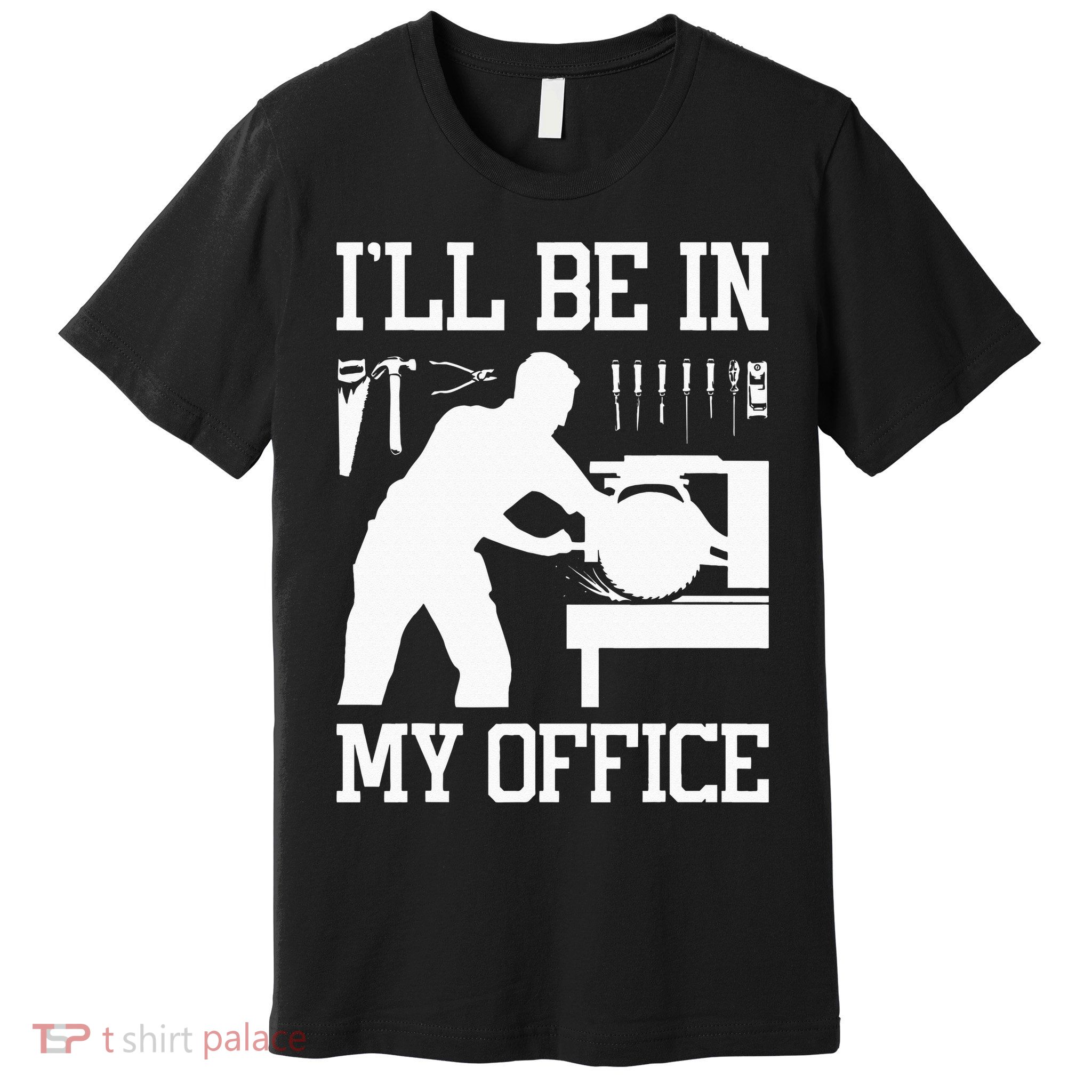 Funny Woodworking Gift For Wo Carpentry Woodworker Premium T-Shirt