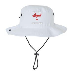 Funny Will Give Legal Advice Gift Wine Lover Lawyer Gift Legacy Cool Fit Booney Bucket Hat