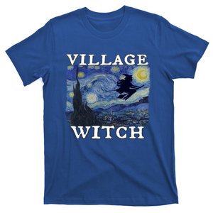 Funny Witchy Gift Village Witch Gift Van Gogh Wicca Pagan Gift T-Shirt