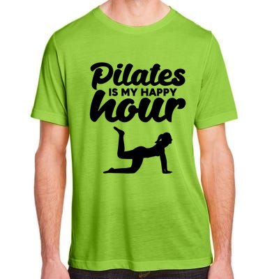 Fitness Workout Gym Yoga Pilates Is My Happy Hour Gift Adult ChromaSoft Performance T-Shirt