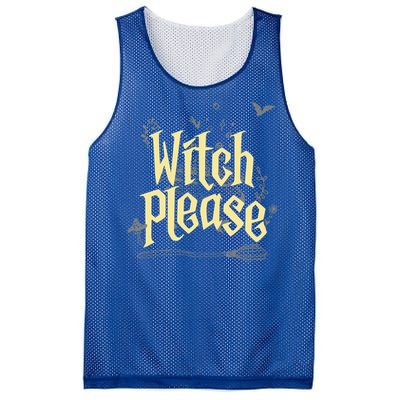 Funny Witchy Gift Witch Please Gift Mesh Reversible Basketball Jersey Tank