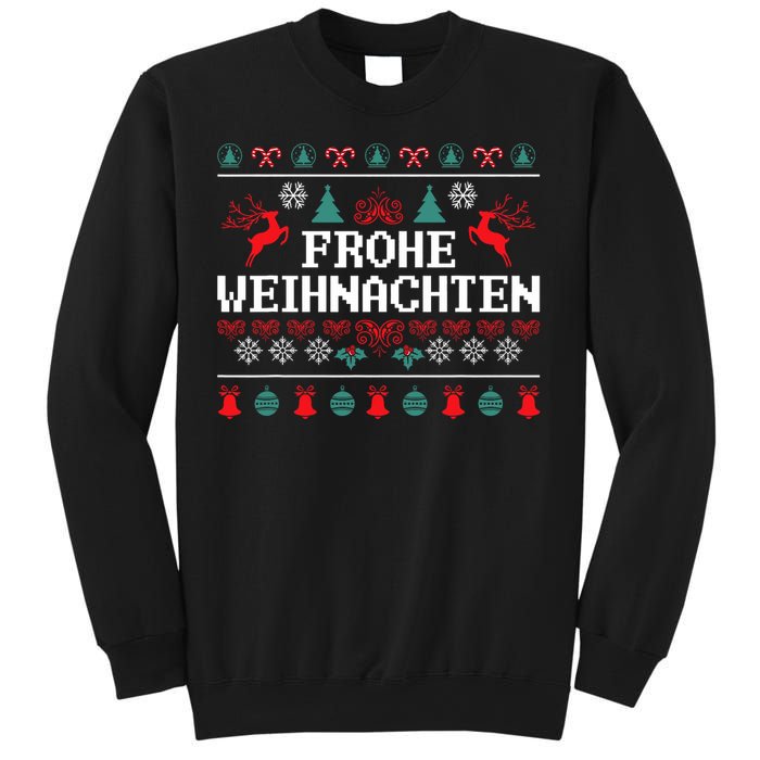 Frohe Weihnachten German Merry Christmas Holidays Germany Sweatshirt