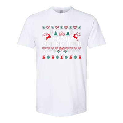 Frohe Weihnachten German Merry Christmas Holidays Germany Softstyle CVC T-Shirt