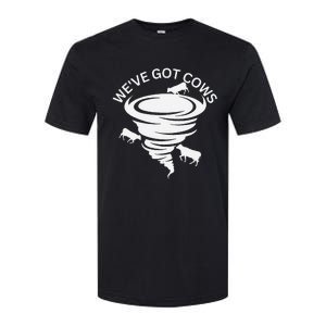 Funny WeVe Got Cows Tornado Storm Chaser Softstyle CVC T-Shirt