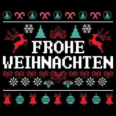 Frohe Weihnachten German Merry Christmas Holidays Germany T-Shirt
