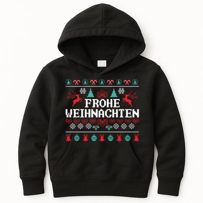 Frohe Weihnachten German Merry Christmas Holidays Germany Kids Hoodie