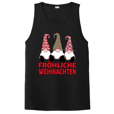 FröHliche Weihnachten Ger Christmas Nordic Gnomes Gift PosiCharge Competitor Tank