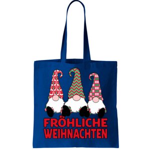 FröHliche Weihnachten Ger Christmas Nordic Gnomes Gift Tote Bag