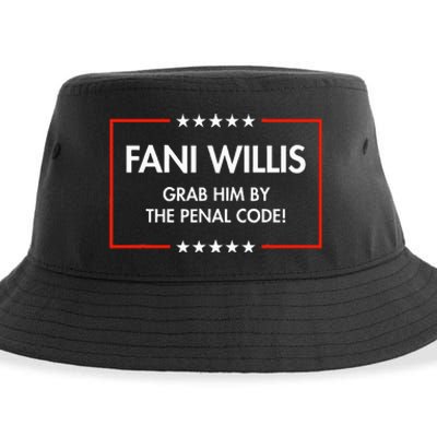 Fani Willis Grab Him By The Penal Code Sustainable Bucket Hat