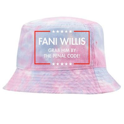 Fani Willis Grab Him By The Penal Code Tie-Dyed Bucket Hat