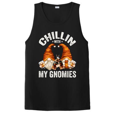 Funny Whiskey Gnome For Whisky Lover Chillin With My Gnomies Gift PosiCharge Competitor Tank