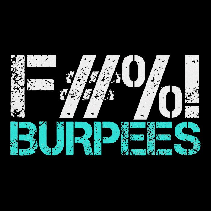 Funny Workout Gym Fuck Burpees Women 16 in Basic Backpack