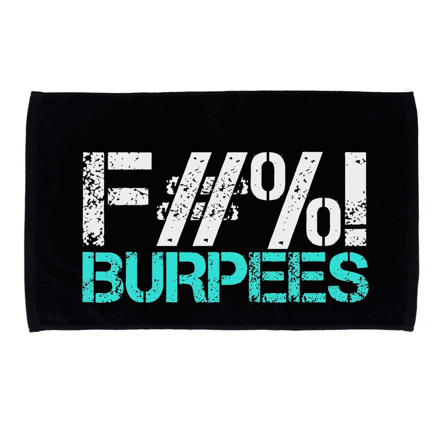 Funny Workout Gym Fuck Burpees Women Microfiber Hand Towel