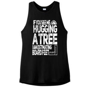 Funny Woodworking Gift For Woodworkers Ladies PosiCharge Tri-Blend Wicking Tank