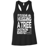 Funny Woodworking Gift For Woodworkers Women's Racerback Tank