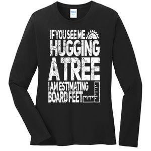 Funny Woodworking Gift For Woodworkers Ladies Long Sleeve Shirt