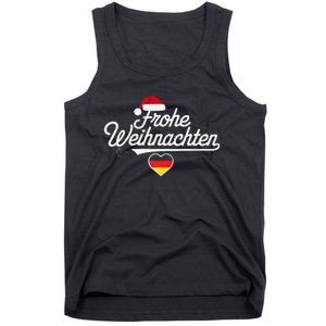 Frohe Weihnachten German Family Christmas Pride Tank Top