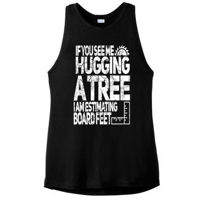 Funny Woodworking Gift For Woodworkers Ladies PosiCharge Tri-Blend Wicking Tank