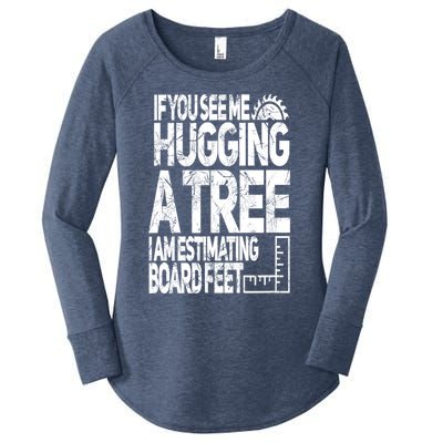 Funny Woodworking Gift For Woodworkers Women's Perfect Tri Tunic Long Sleeve Shirt