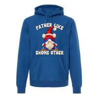 Funny Winter Gnome Grandpa Graphic Ski Dad Saying Cool Gift Premium Hoodie