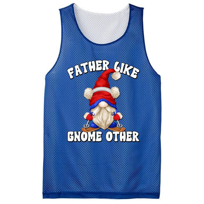 Funny Winter Gnome Grandpa Graphic Ski Dad Saying Cool Gift Mesh Reversible Basketball Jersey Tank