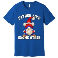 Funny Winter Gnome Grandpa Graphic Ski Dad Saying Cool Gift Premium T-Shirt