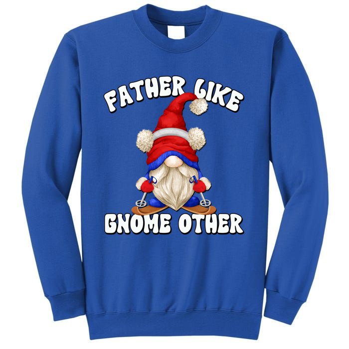 Funny Winter Gnome Grandpa Graphic Ski Dad Saying Cool Gift Tall Sweatshirt