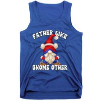 Funny Winter Gnome Grandpa Graphic Ski Dad Saying Cool Gift Tank Top