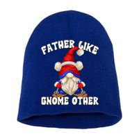 Funny Winter Gnome Grandpa Graphic Ski Dad Saying Cool Gift Short Acrylic Beanie